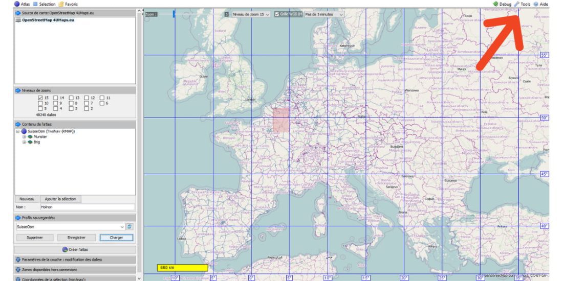 Как создать базовую карту OpenStreetMap для вашего GPS