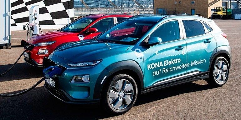 Hvordan oplades Hyundai Kona 39 og 64 kWh? 64 kWh næsten dobbelt så hurtigt på en enkelt oplader [VIDEO] • BILER