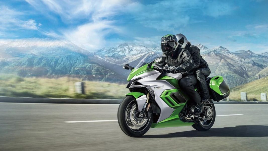Kawasaki хочет продавать * электрические мотоциклы только с 2035 года. Он работает над электрикой, гибридом и водородным автомобилем.