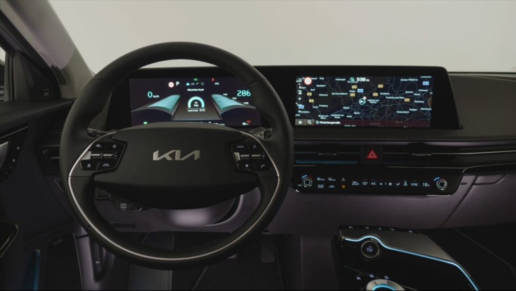 Kia EV6: интерьер на видео производителя и при прямом контакте [видео]