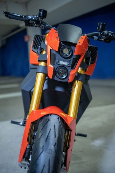 Компания RMK / Verge представила мотоцикл с колесным двигателем: RMK E2 / Verge TS. 1 Нм крутящего момента!