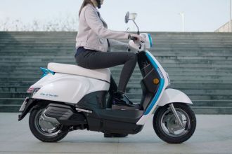 Kymco Ionex - Kymco elektrisk scooter kommer i salg senere i år