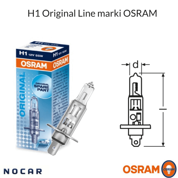 Лампы H1 от OSRAM