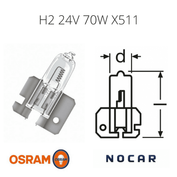 Лампы H2 от Osram