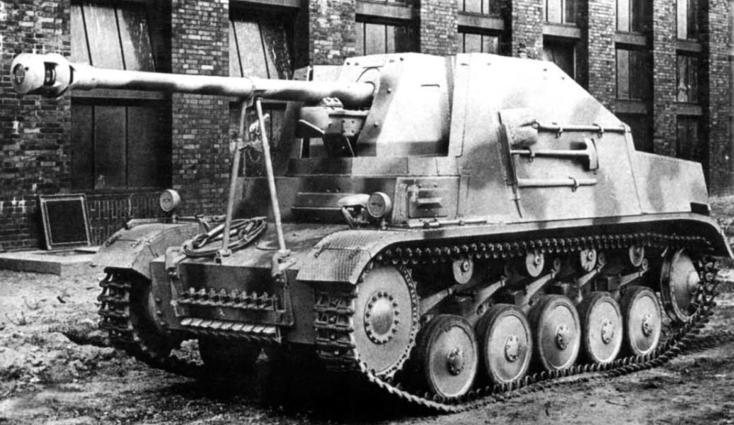 אקדח הנעה עצמי קל נגד טנקים “Marder” II,
 “Marder” II Sd.Kfz.131, Sd.Kfz.132