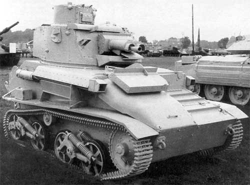 Легкий разведывательный танк Mk VIА