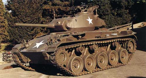 Легкий танк М24 &#8220;Чаффи&#8221;
