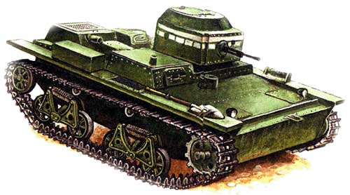 Малый плавающий танк Т-38