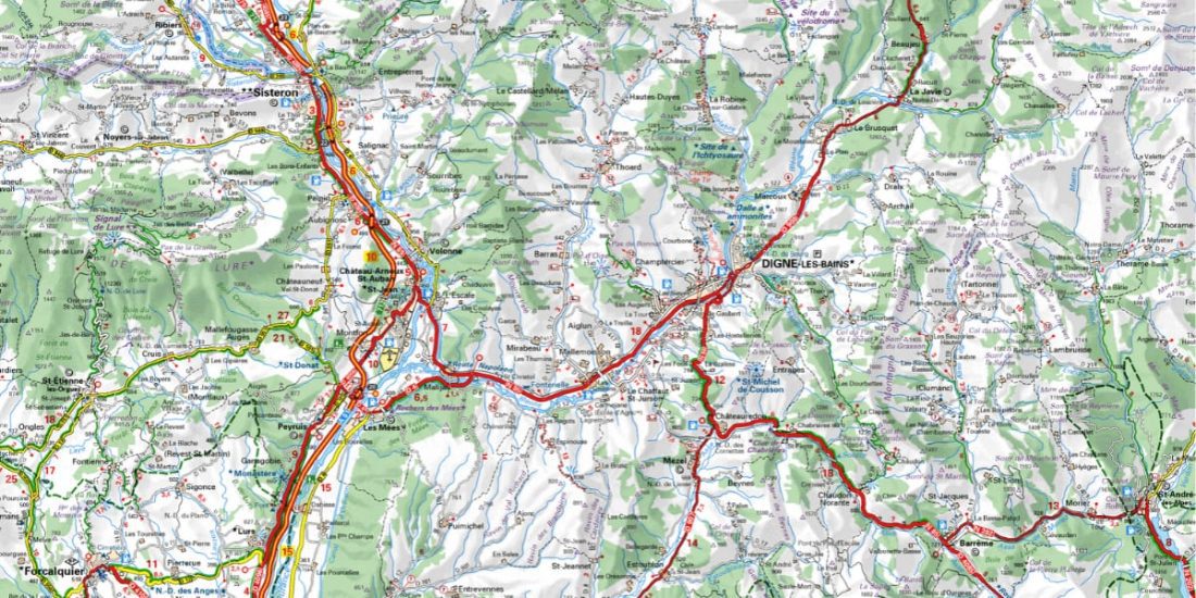 Место для катания на горных велосипедах: 5 маршрутов, которые нельзя пропустить в Валь-де-Дюранс и вокруг Динь-ле-Бен