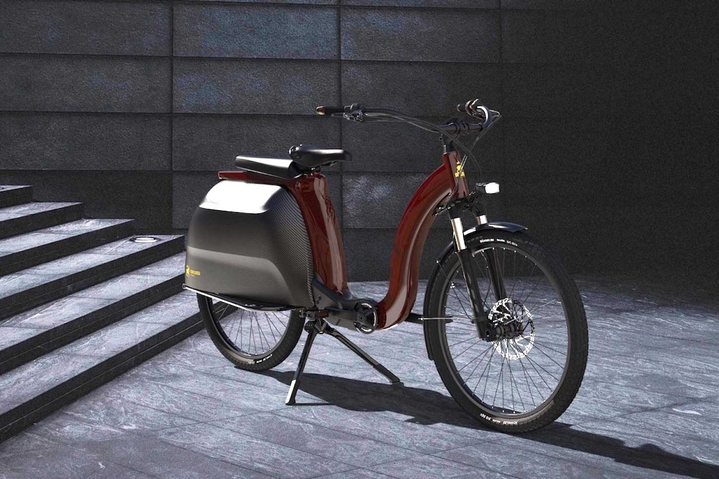 Модель 1: электрический велосипед, не похожий ни на какой другой
