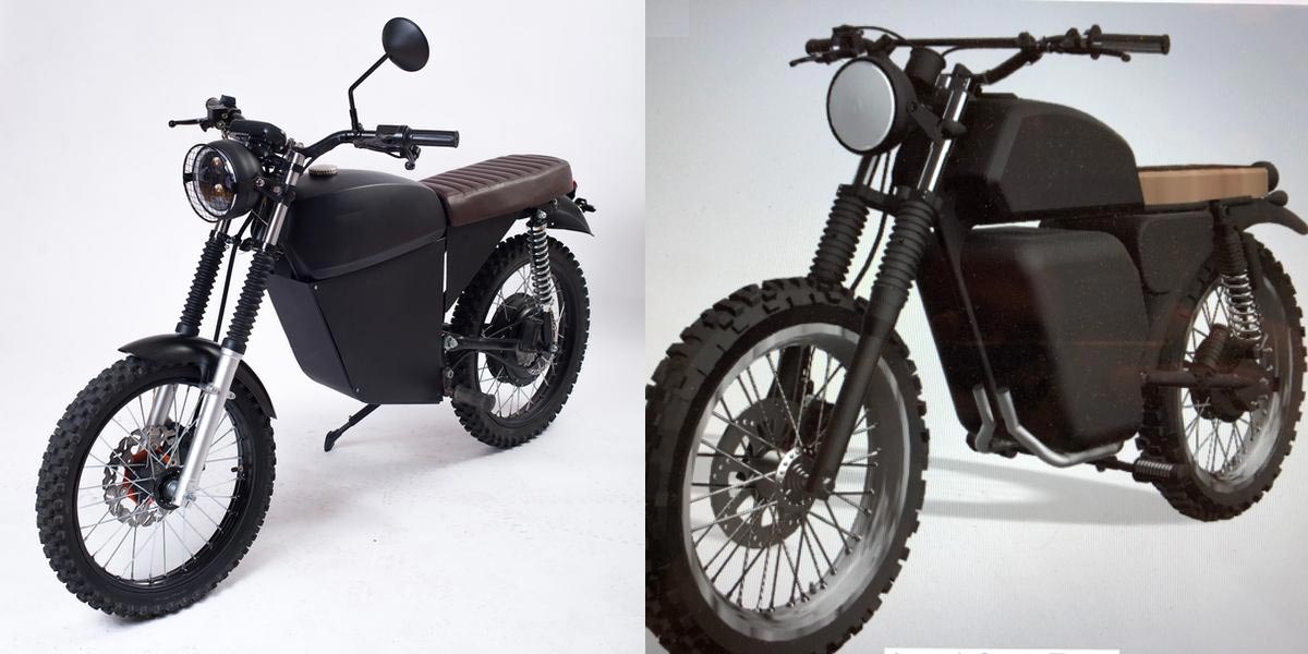 Мопед Black Tea Moped: недорогой электрический мотоцикл приближается к серии