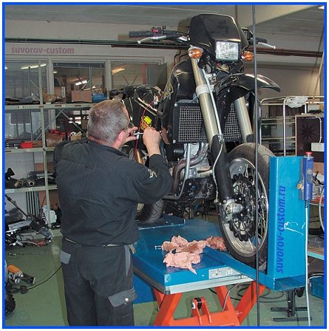 Nödvändig utrustning för service och reparation av din motorcykel