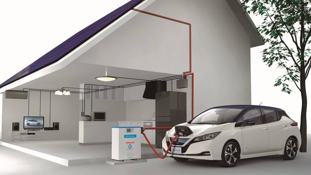 Nissan: Leaf &#8211; это хранилище энергии для дома, а Tesla тратит ресурсы впустую