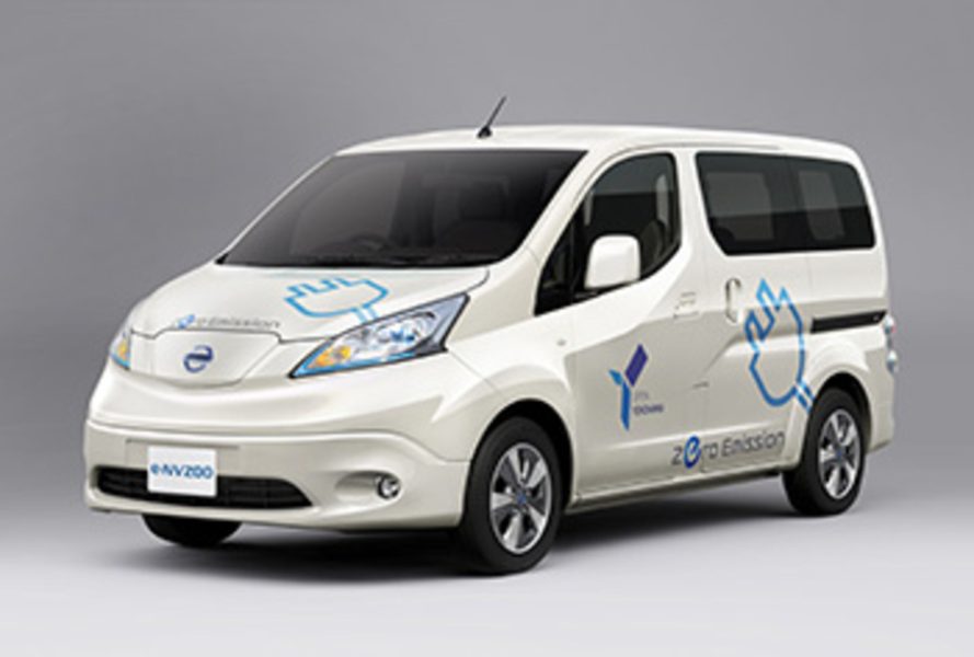 Nissan giới thiệu e-NV200 ra thị trường điện vào năm 2013