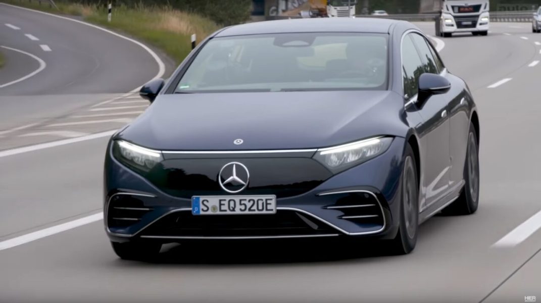 Новый Mercedes EQS 450+ является лидером в линейке аккумуляторов? Германия: лучший электромобиль в мире!