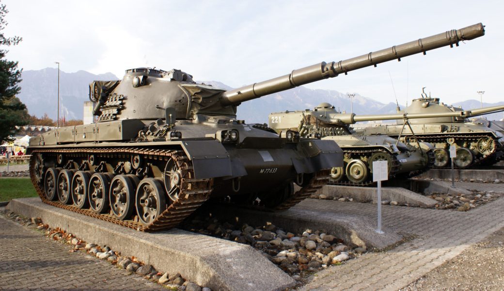 Kereta kebal tempur utama Pz61 (Panzer 61)