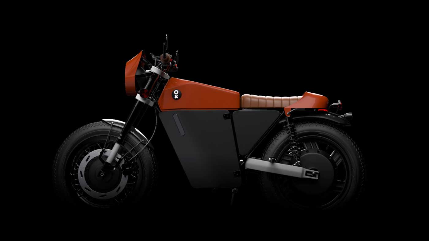 OX выпустит свой первый электрический мотоцикл в Испании