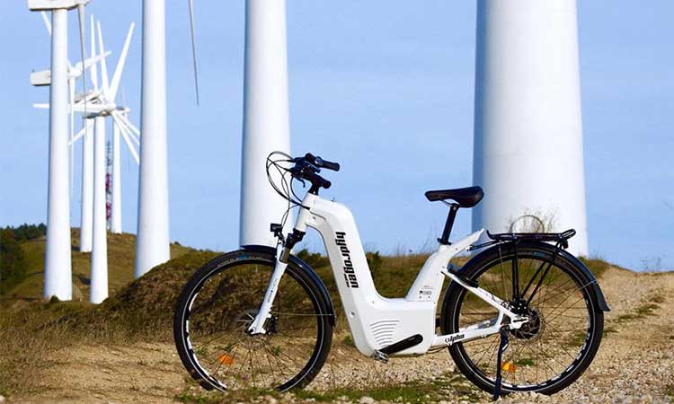 Первые водородные велосипеды приземляются в Сен-Ло