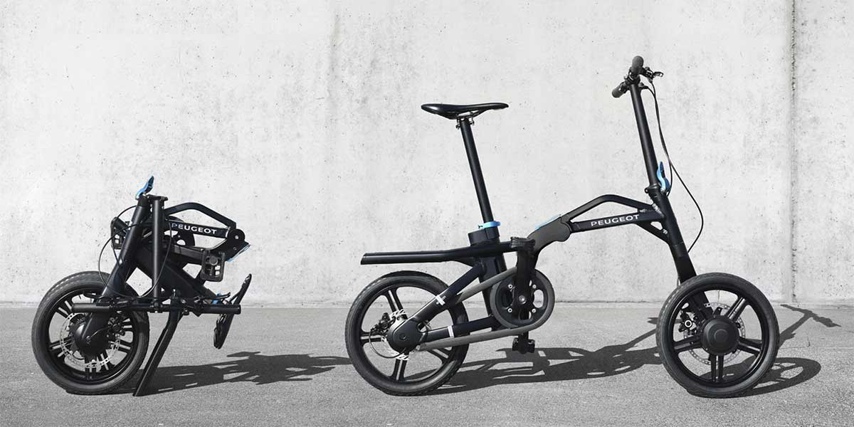 Peugeot eF01: электрический складной велосипед, победитель отраслевого конкурса JANUS
