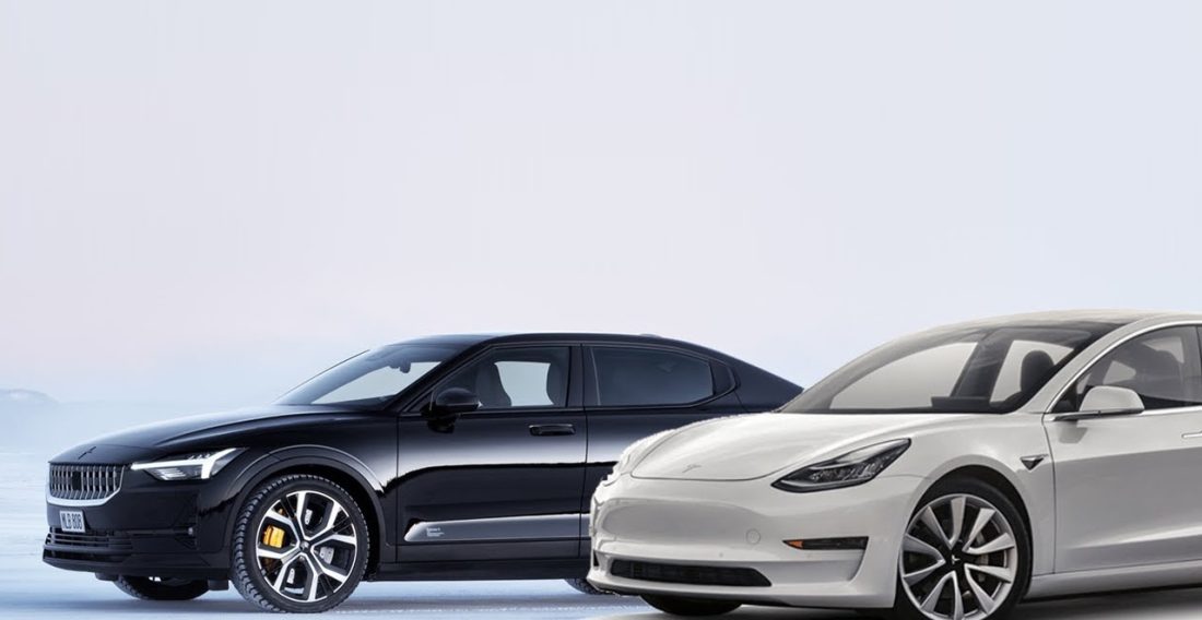 Polestar профинансировал исследование ассортимента электриков. Tesla Model 3 худшая. Победителем стал Audi e-tron, второй Polestar 2.