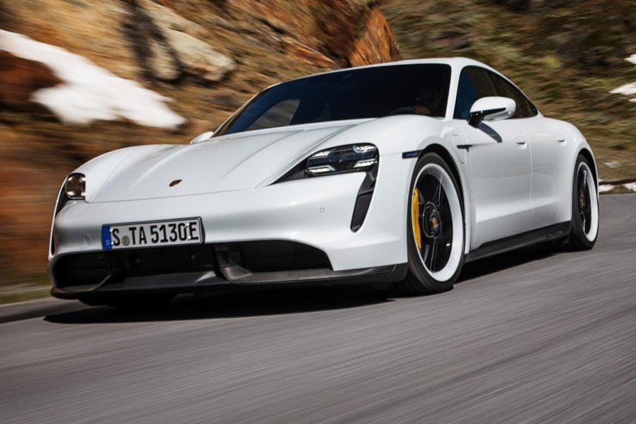 Porsche erbjuder Taycan-köpare ännu en uppdatering. Inklusive möjligheten att minska laddningseffekten till 200 kW.