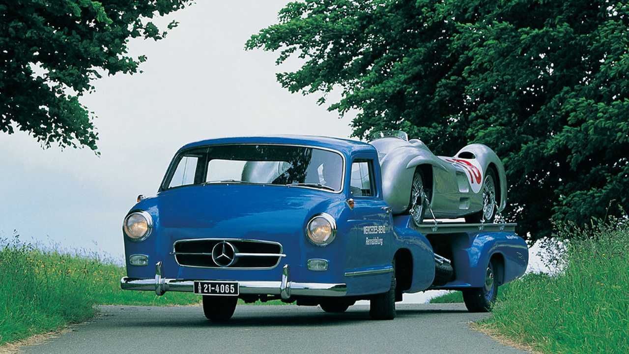 Portento Blu, la bisarca Mercedes da 170 km/h