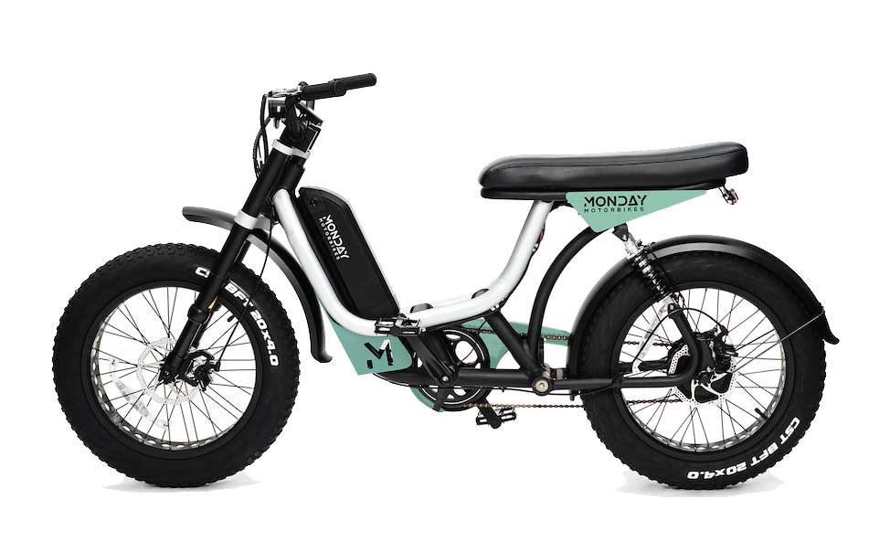 Presidio: новый недорогой электрический мопед для Monday Motorbikes