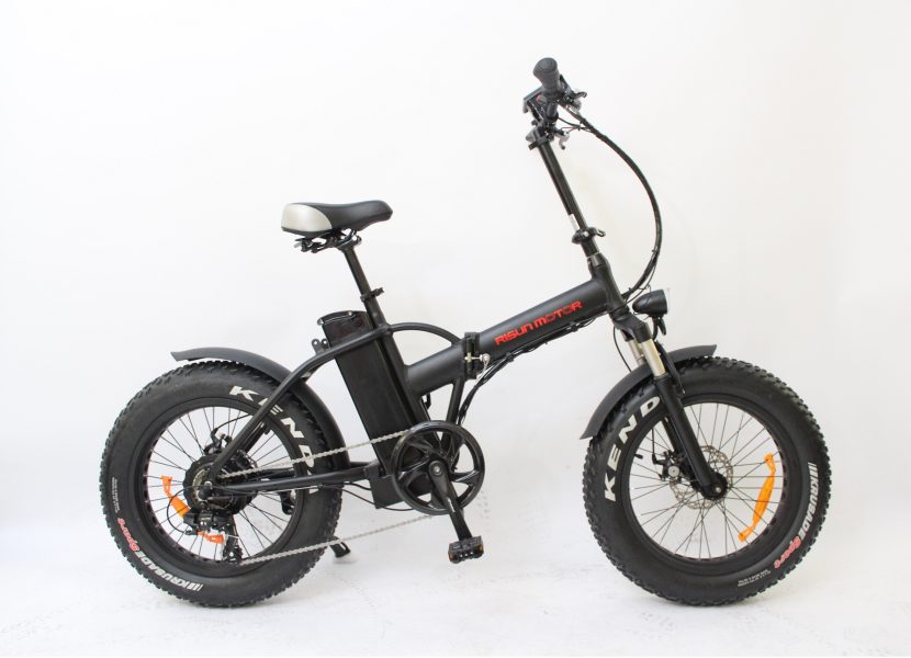Presentation of Folding Electric Bike Fatbike Velobecane Snow – Velobecane – Electric Bicycle