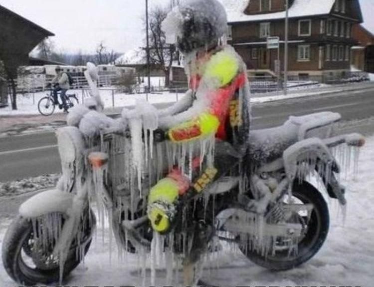 Проблемы с мотоциклом зимой
