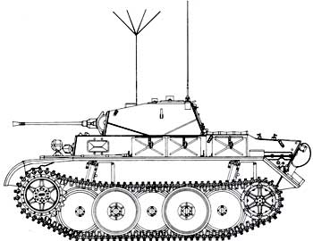 Разведывательный танк Т-II &#8220;Лукс&#8221;