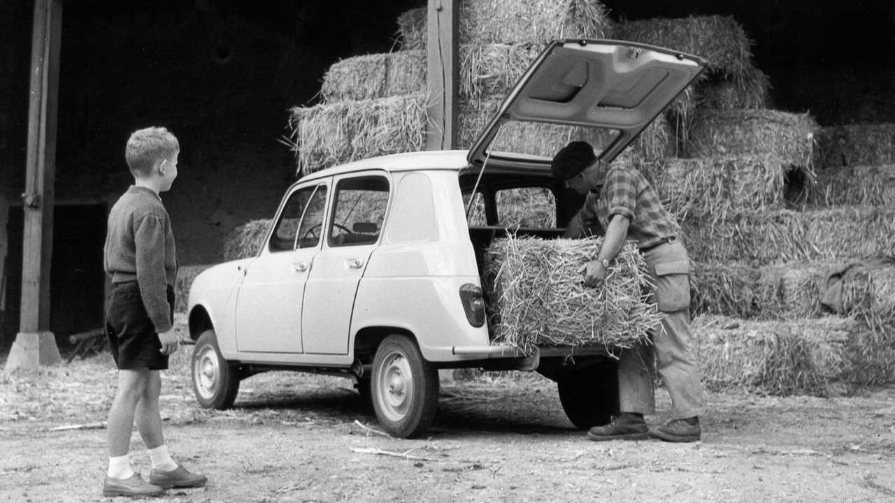 Renault 4. Исторический французский фургон