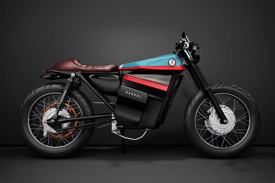 Rumble: an electric scooter similar to the Cafe Racer