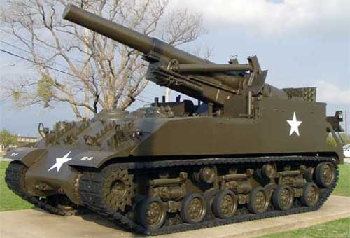 Self-propelled artillery mount M43