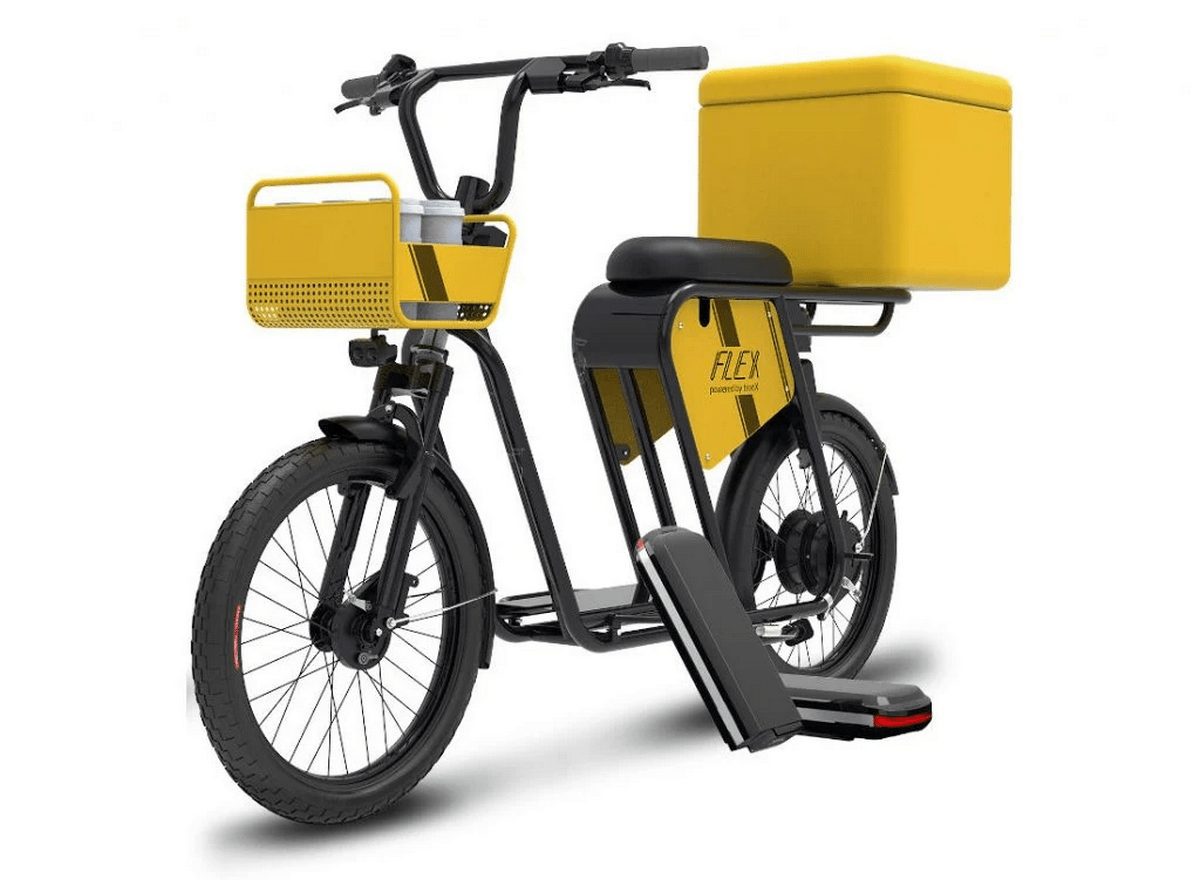 Smartron Tbike Flex: electric moped sa usa ka diskwento nga presyo