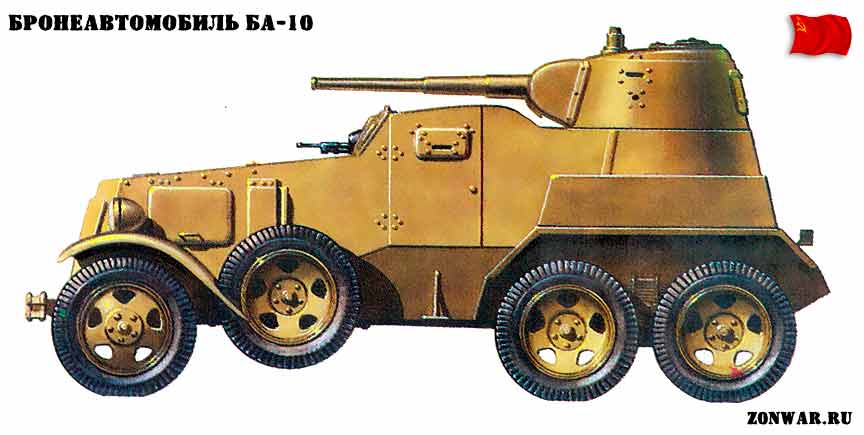 Mellem pansret bil BA-10