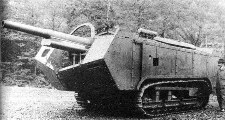 Ọkara tank "Saint-Chamond", H-16