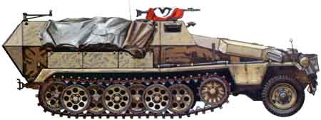 Средний бронетранспортер
 (Sonderkraftfahrzeug 251, Sd.Kfz.251)