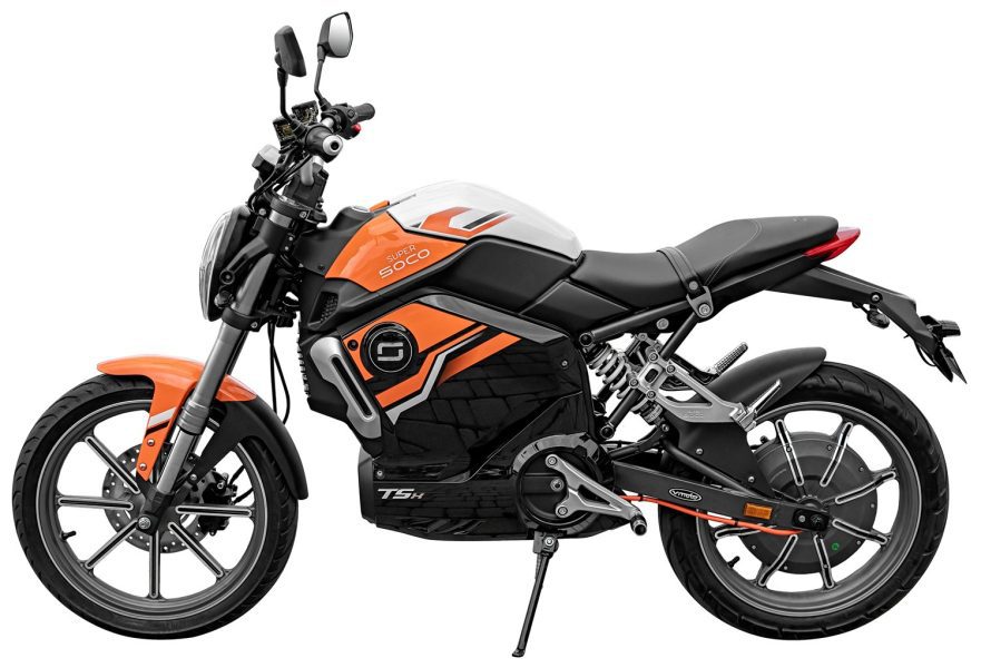 Super Soco TSx: parva electrica motorcycle parvo