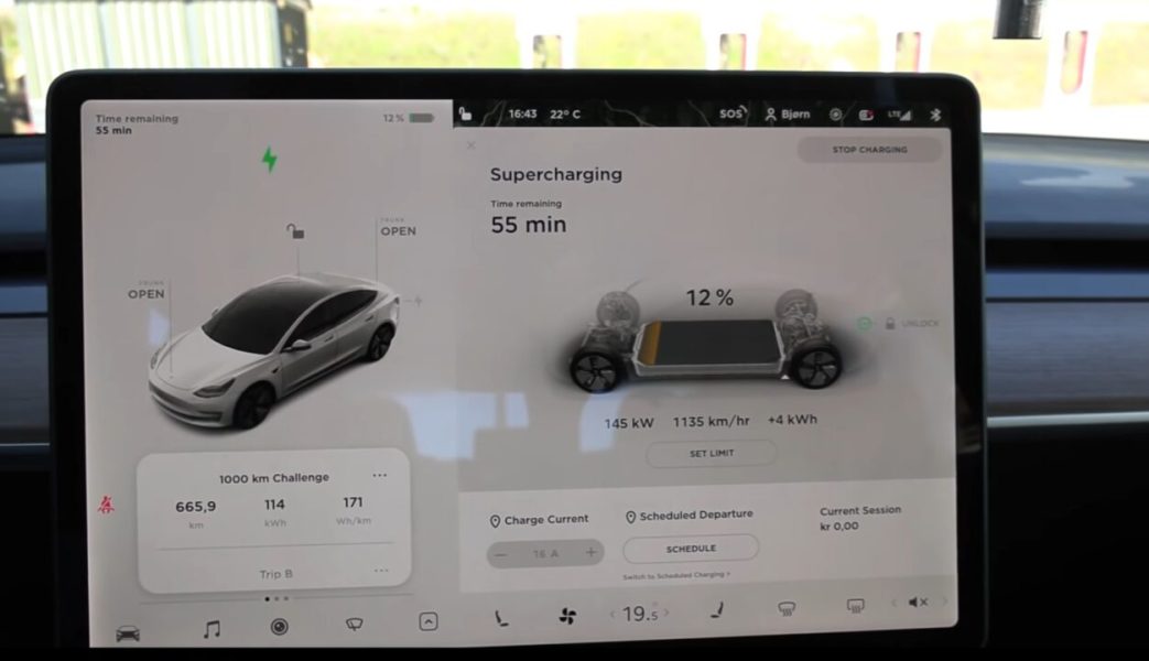 Tesla Model 3 SR + близка к Audi e-tron GT в тесте Bjorn Nyland. Но эффективность [видео]