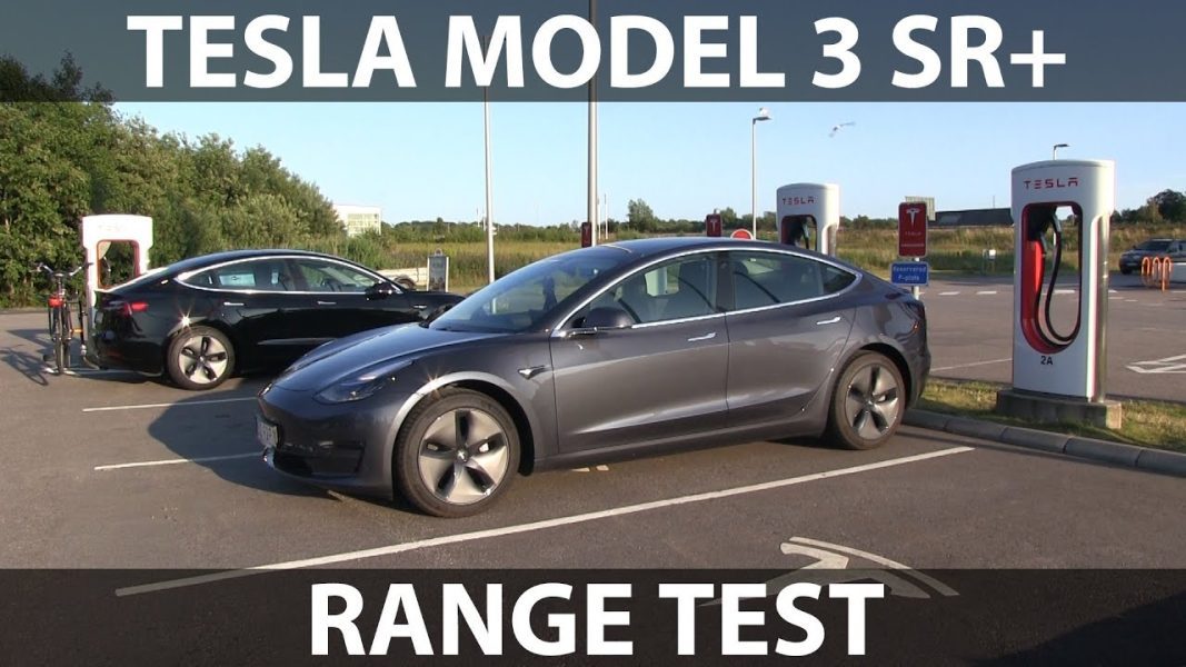 Tesla Model 3 Standard Range Plus - UJI rentang [YouTube]