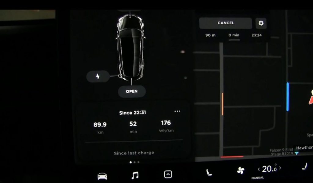 Тестирование на шоссе Tesla Model 3 Dual Motor / Long Range AWD [ВИДЕО]