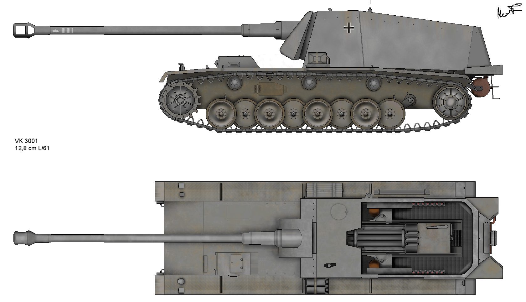 tank penghancur beurat Sturer Emil