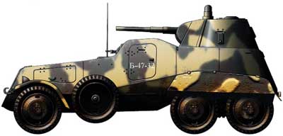 Heavy cannon armored car BA-11 - AvtoTachki