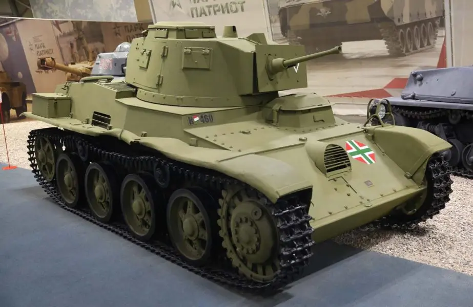 Hungarian tanki ina 38.M “Toldi” I