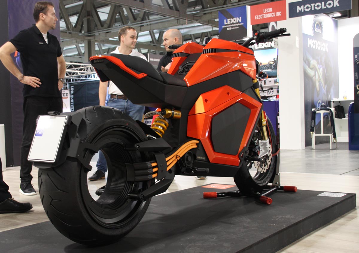 Электромотоцикл RMK e2 Verge Motorcycles