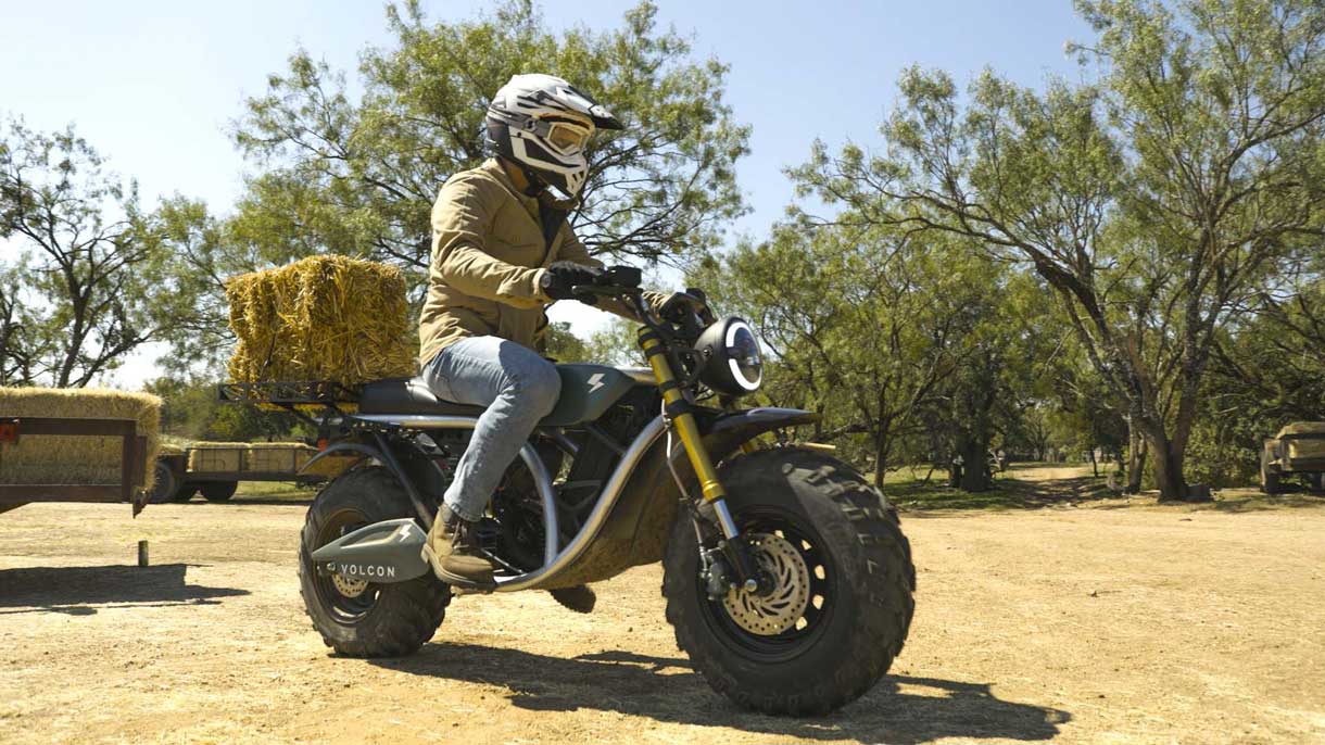 Volcon Grunt: этот электрический мотоцикл, похожий на толстый байк, обещает исключительную производительность