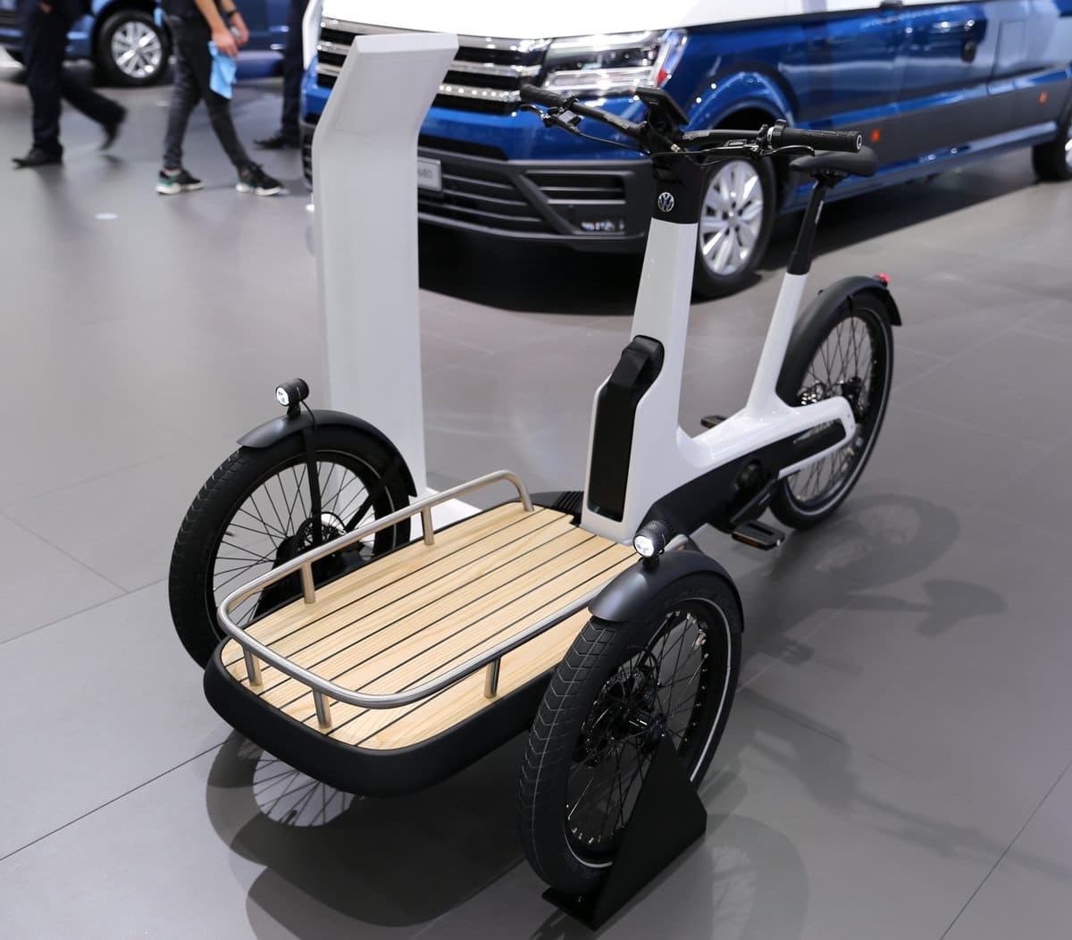 Volkswagen: грузовой корабль для электронных велосипедов для доставки последней мили