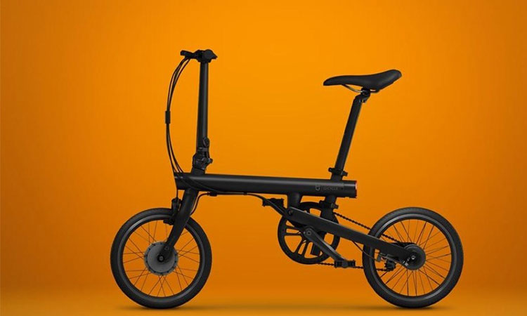 Xiaomi Mi QiCyCLE: недорогой складной электрический велосипед