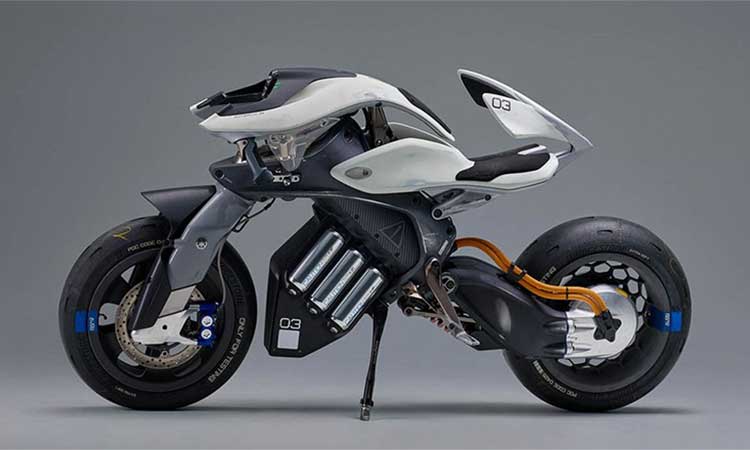 Yamaha Motoroid: электрический мотоцикл, который никогда не падает