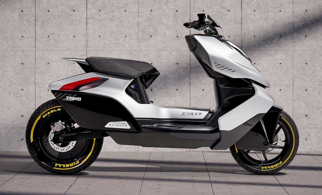 Zeeho Cyber: электрический макси-скутер, близкий к производству